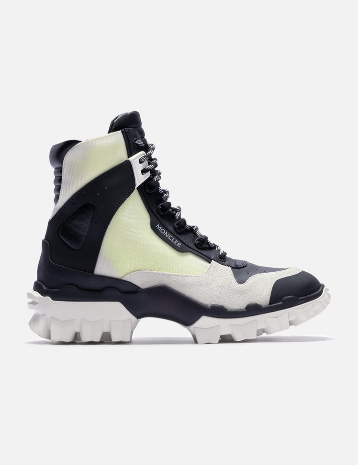 Moncler Helis Combat Boots In Multi