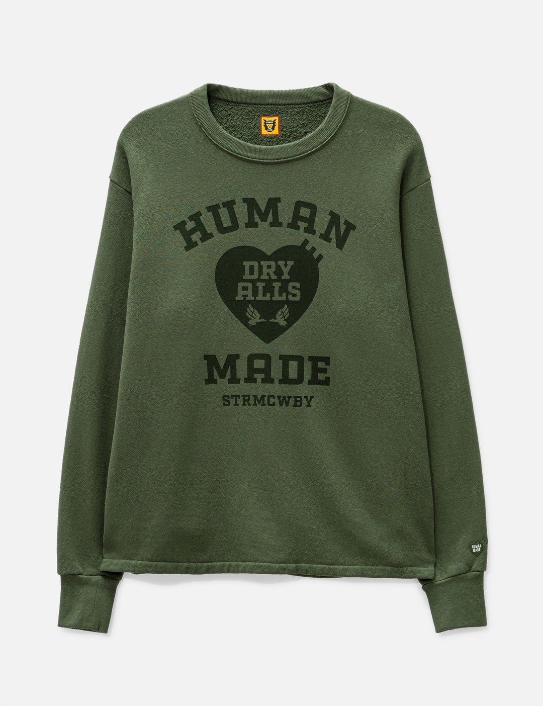 Human Made - MILITARY SWEATSHIRT | HBX - Globally Curated Fashion 