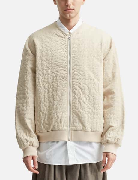 Ivory Poofy Bomber Jacket view 11