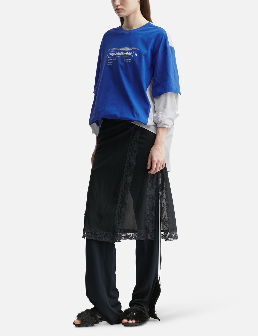 Skirt Layered Track Pants view 16