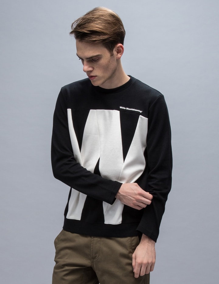 W Contrasted Sweatshirt Placeholder Image