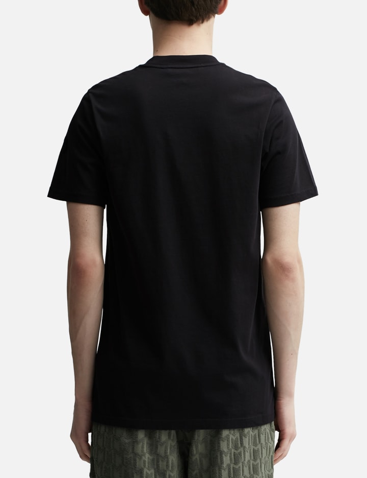 Shop Moncler Short Sleeve T-shirt In Black