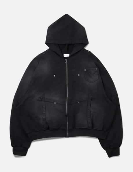 Æ Synctx Braces Zip Up Hoodie