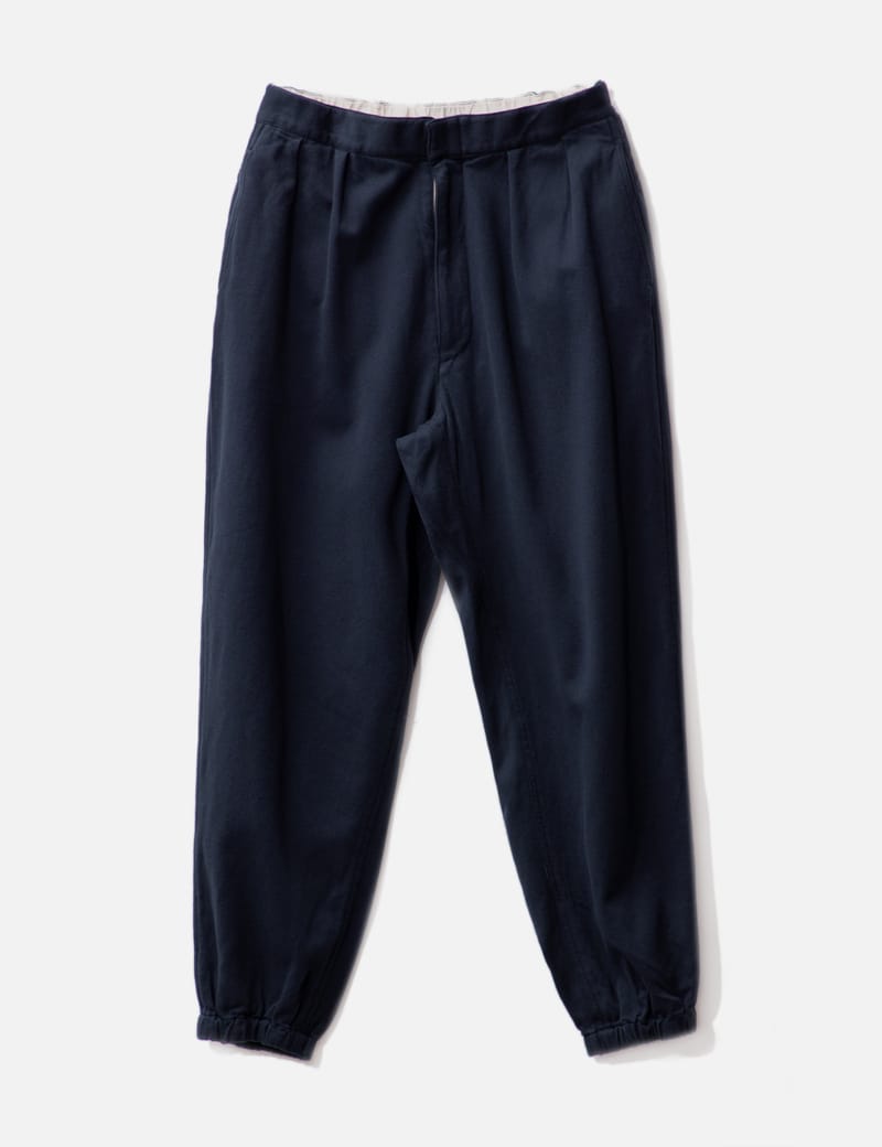 Navy Blue Velour Track Pants with Lime Green | Sweatpants | Sweatsedo