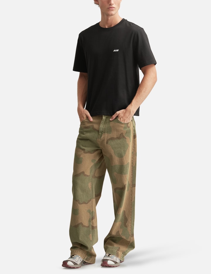 Torey Cropped T-Shirt With Logo view 5