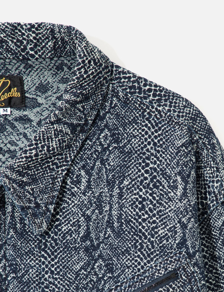 Needles Zipped Work Jacket - 10oz Python Jacquard