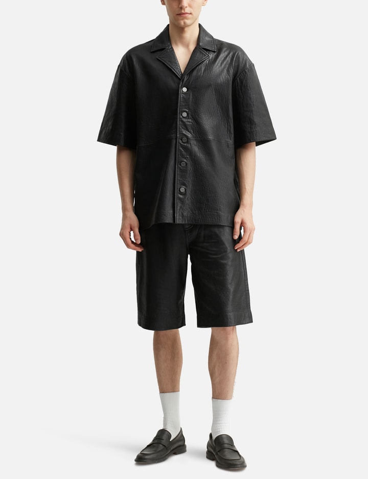 Kayce Leather Shorts Placeholder Image