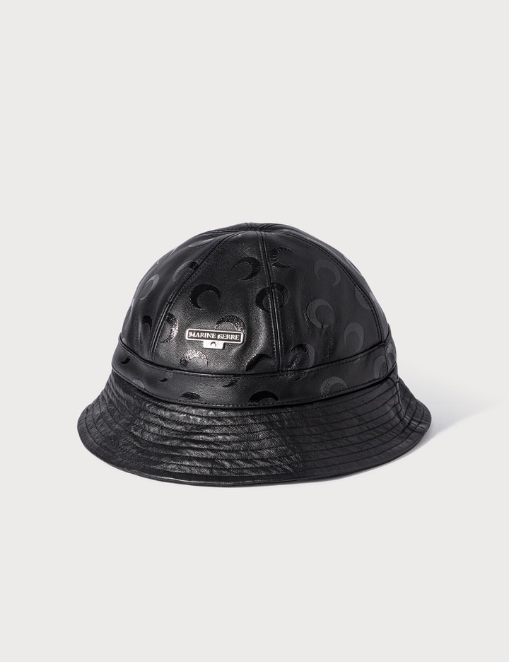 Allover Moon Leather Bucket Hat Placeholder Image