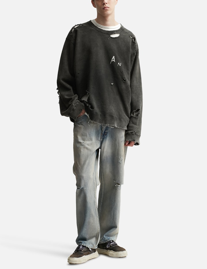 Crash Uneven Over Sweatshirt Placeholder Image