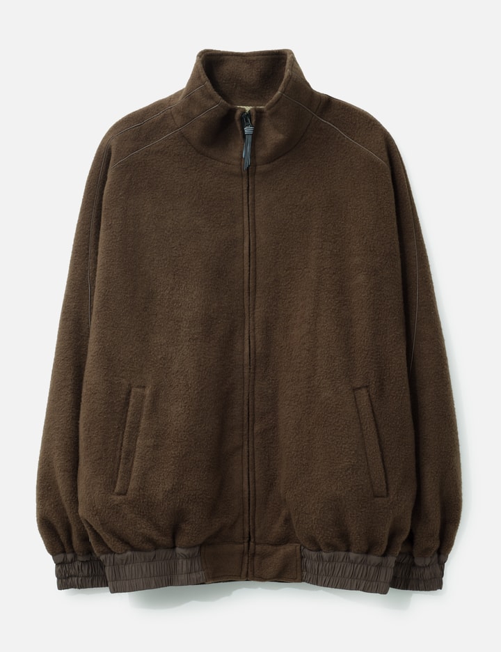 Stripes For Creative Fleece Zipper Jacket