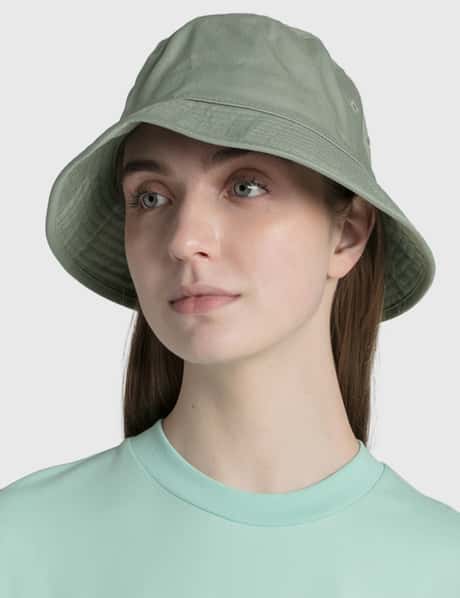 Acne Studios mint Green mixed Quilting Satin Bucket Hat Sz OS Acne studios bucket hat - Gem main image 2