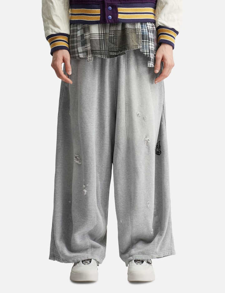 Needles Deconstructed H.d. Sweat Pant In Gray