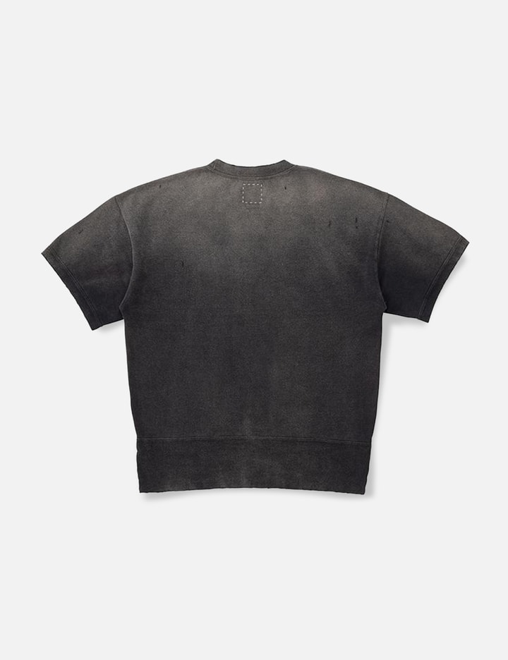 VISVIM COURT SWEAT S/S CRASH in Black Placeholder Image