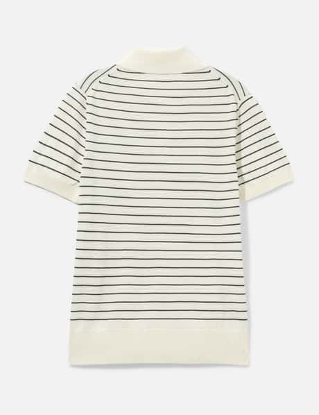 Fitted Striped Polo view 8