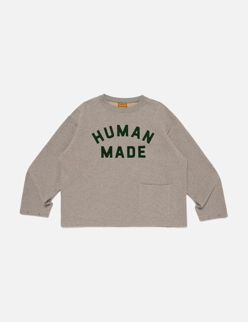 HUMAN MADE スウェット L 裏起毛 ブラック Human Made Adjustable 