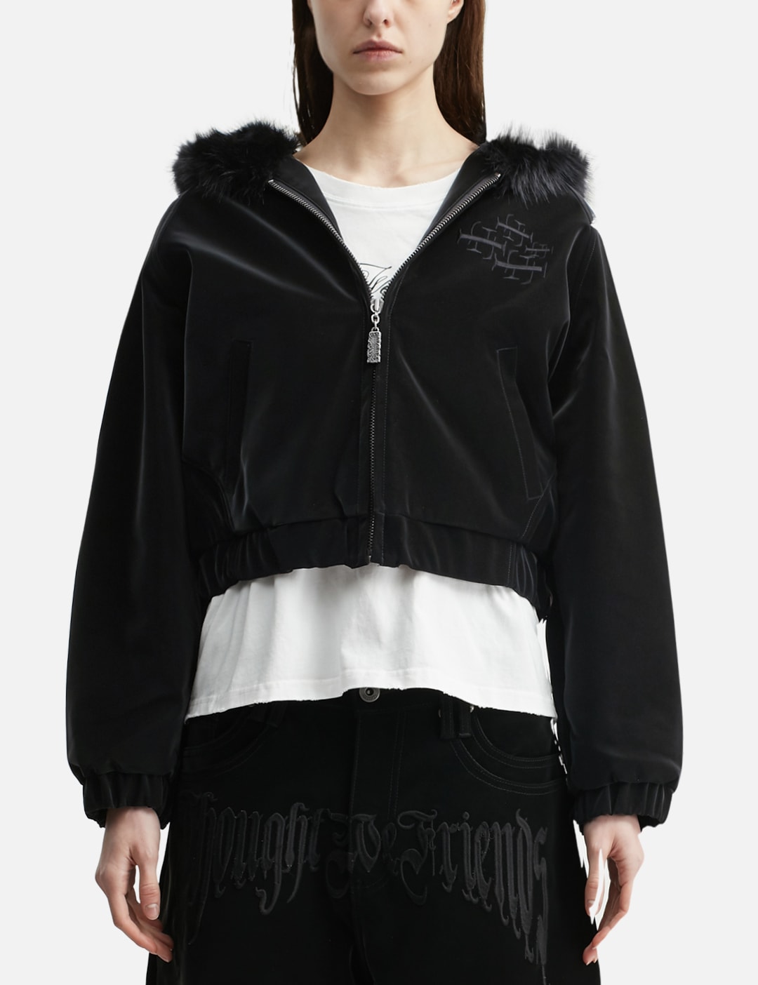 "Ka-Shing" Jacket With Fur Hood view 11