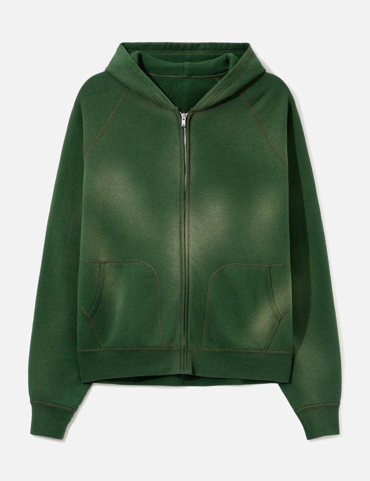 HERILL Zip-Up Hooded Sweatshirt