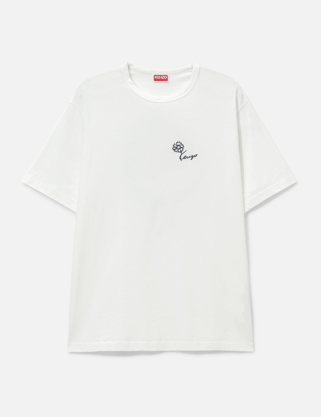 'KENZO Tulip' Embroidered T-Shirt