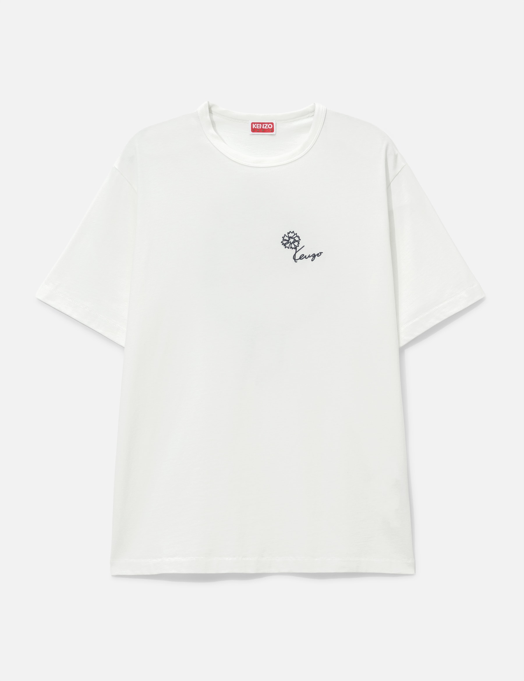 'KENZO Tulip' Embroidered T-Shirt view 16