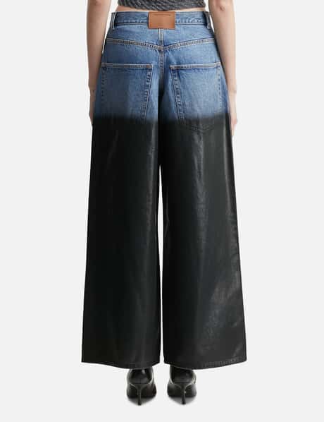 Surge Coated Wide-Leg Jean view 9