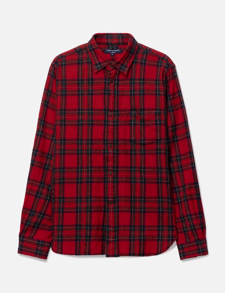 Comme des Garçons Homme Wool Check Shirt