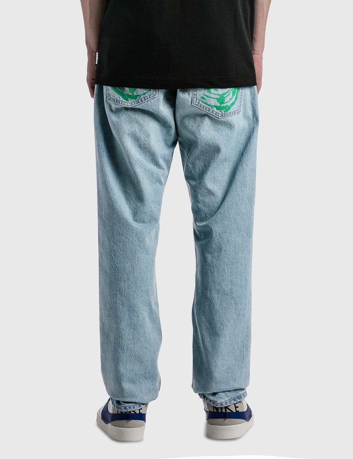 Running Dog Damaged Denim Pants Placeholder Image