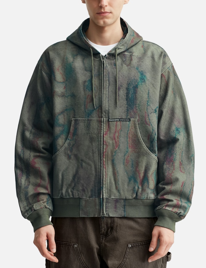 Blurred Hooded Jacket Placeholder Image