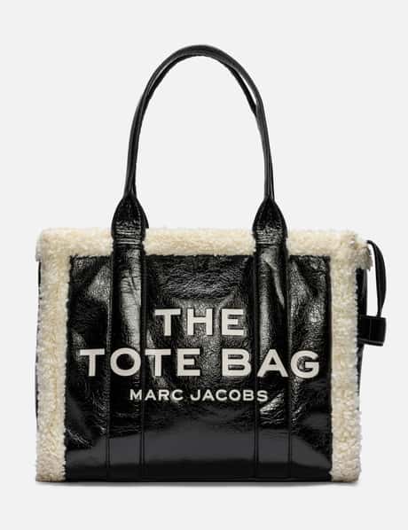 Marc Jacobs Shearling Patent Tote Bag