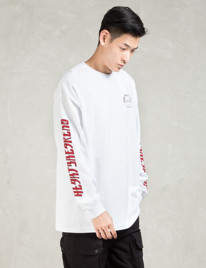 White Brb L/S T-Shirt Placeholder Image