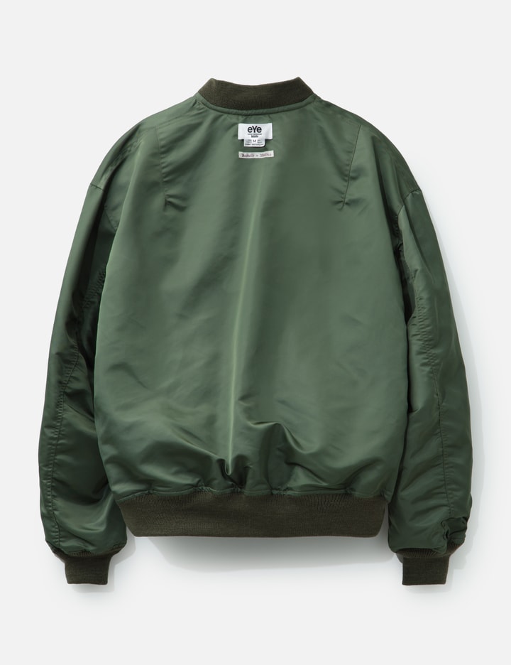 Junya Watanabe Man x Rebuild By Needles Cotton Nylon Oxford Reversible Bomber Jacket Placeholder Image