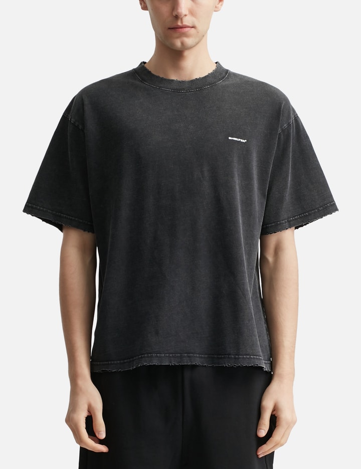 SHELTER SHELTER "Logo" Washed Tee