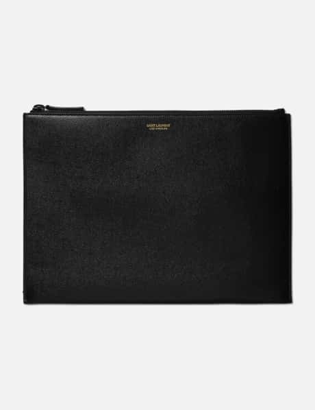 Saint Laurent Leather Document Holder