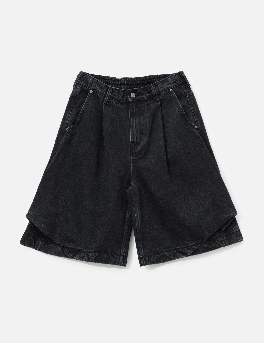 Bias Drape Shorts view 7