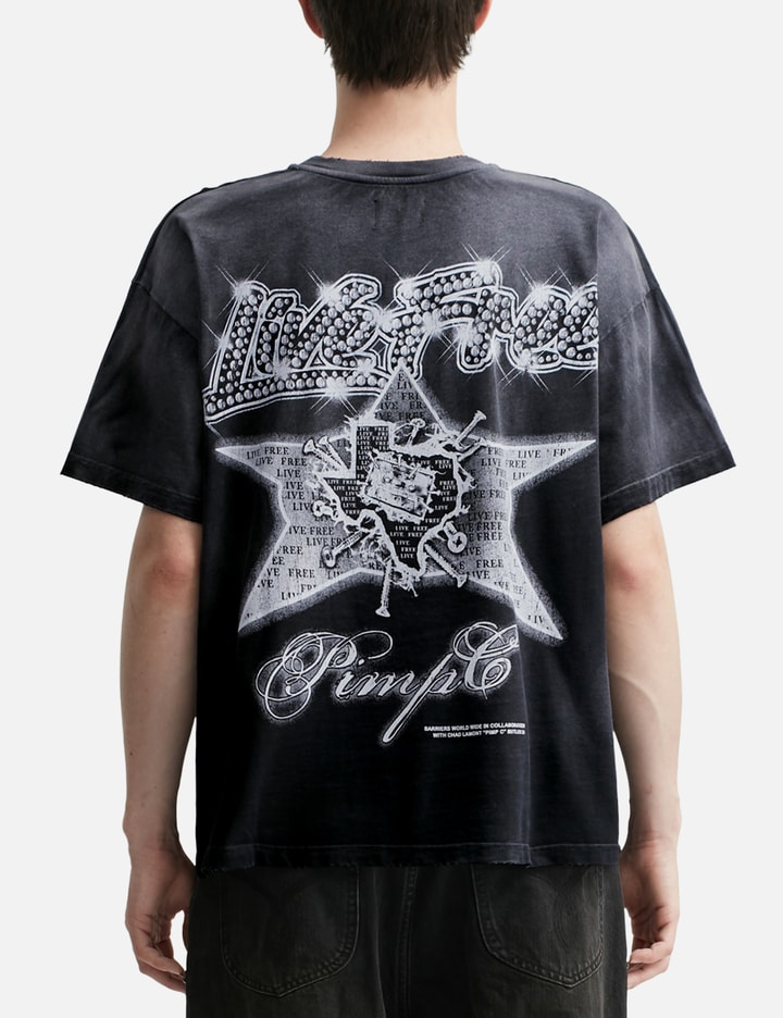 Barriers Pimp C Vintage Black T-shirt Placeholder Image