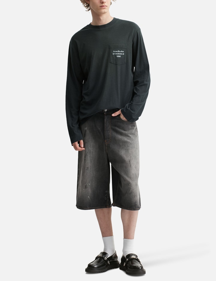 아크네 스튜디오 Denim Shorts Loose Fit