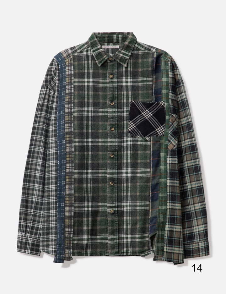 7 Cuts Wide Flannel Shirt Placeholder Image