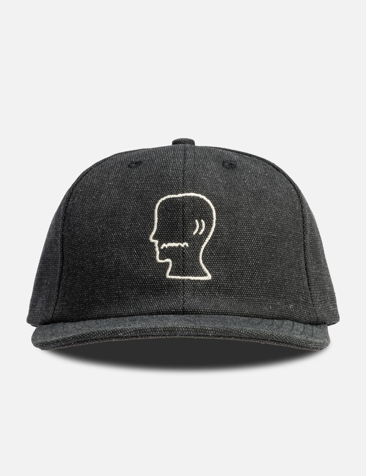 WASHED TWILL LOGOHEAD HAT - BLACK Placeholder Image