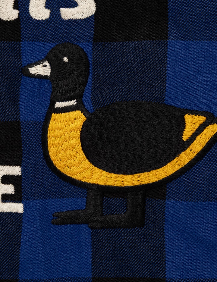 Human Made Check Half-Zip Shirt