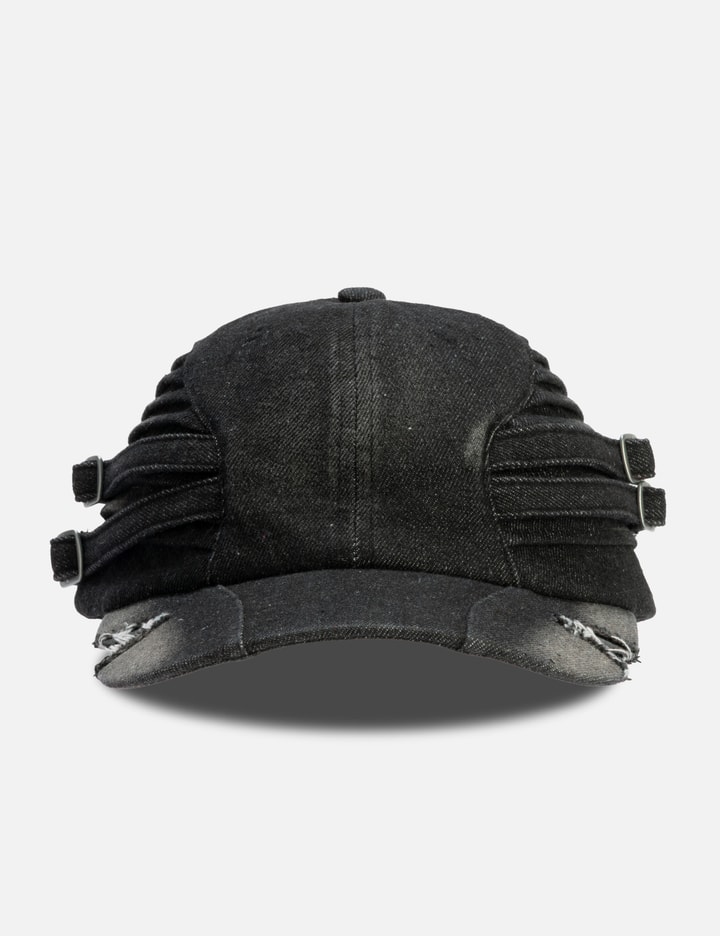 FINE CHAOS Quilted Denim Cut Cap