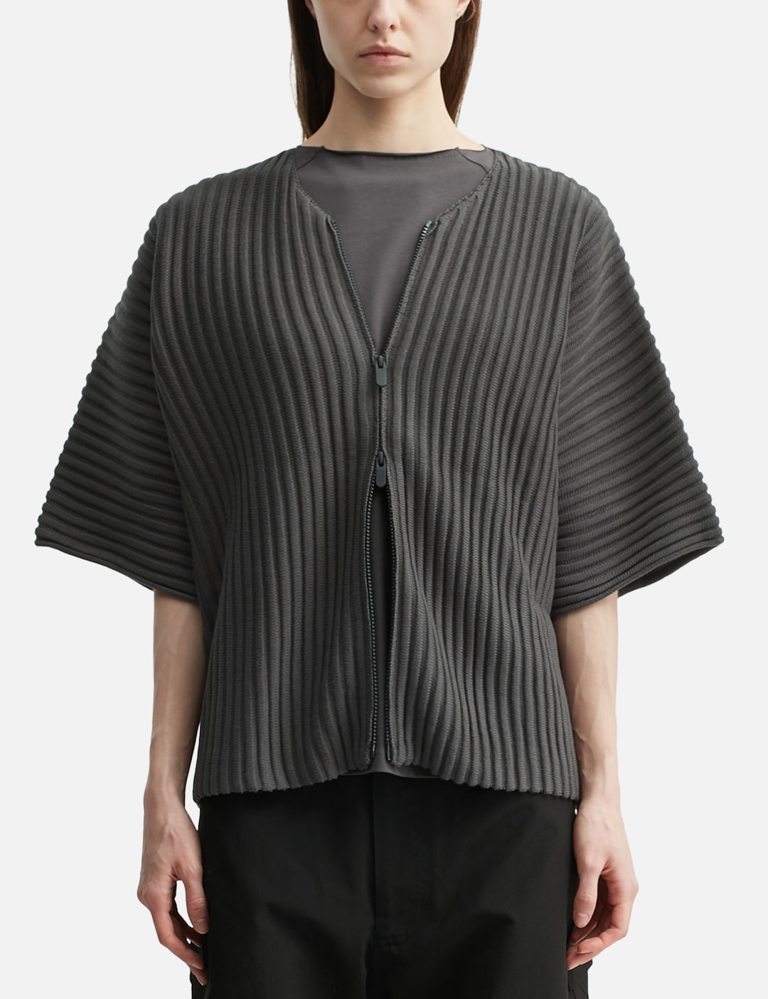 Ribbed Kimono Top view 18