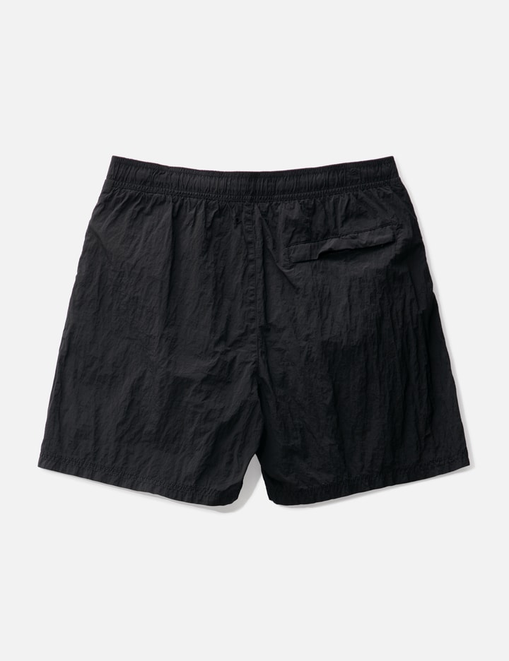 Shop Stone Island Econyl® Regenerated Nylon Shorts In Black