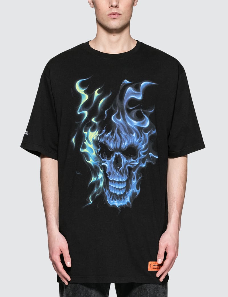 HERON PRESTON ヘロンプレストン スカル Tシャツ
