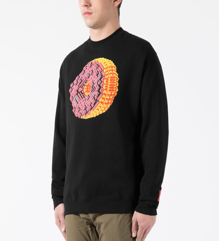 Black OF Donut Crewneck Sweater Placeholder Image