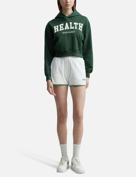 Sporty & Rich - HEALTH IVY CROPPED HOODIE