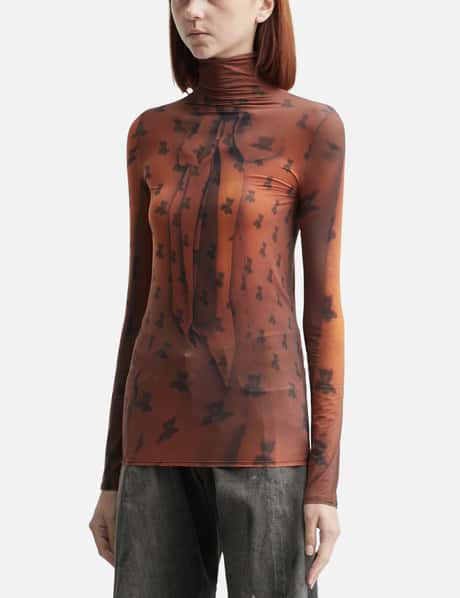 Fitted Print T-Shirt view 7