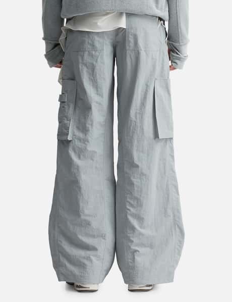 Mixed Layered Tie Jogger Pants view 12