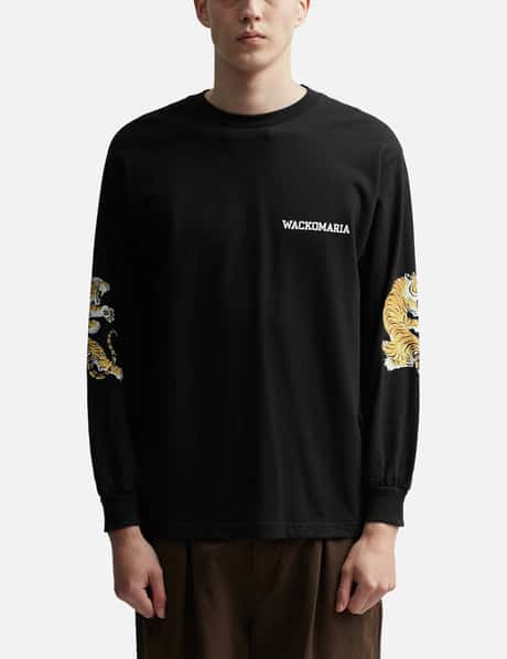 Wacko Maria - Tim Lehi Crewneck Long Sleeve T-shirt (Type-3) | HBX 