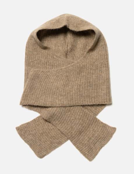 메종 키츠네 Hooded Scarf