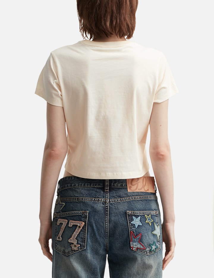 Maison Kitsuné Baby Fox Baby T-shirt In Neutral
