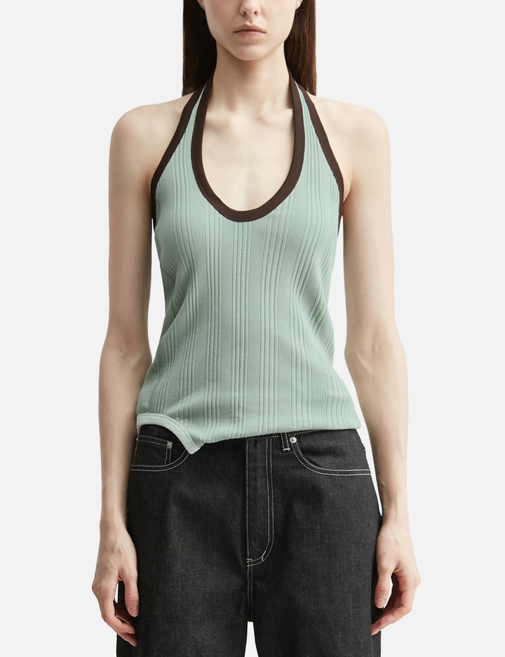 Beautiful People Double-End Suvin Compact Rib Tank Top